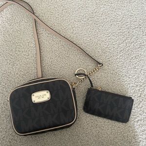 Michael Kors Small Crossbody and mini Card Holder